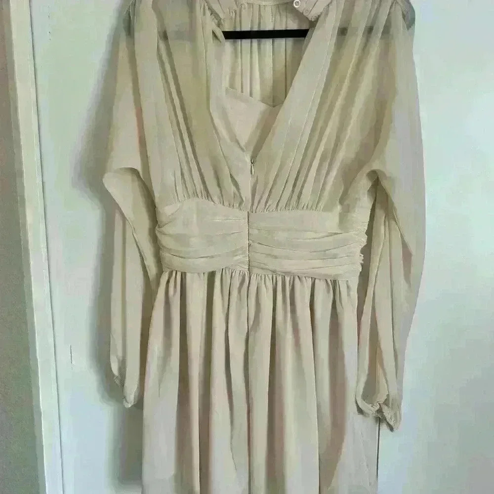 NAT forever, 21 long sleeve flowy  dress - Picture 6 of 9